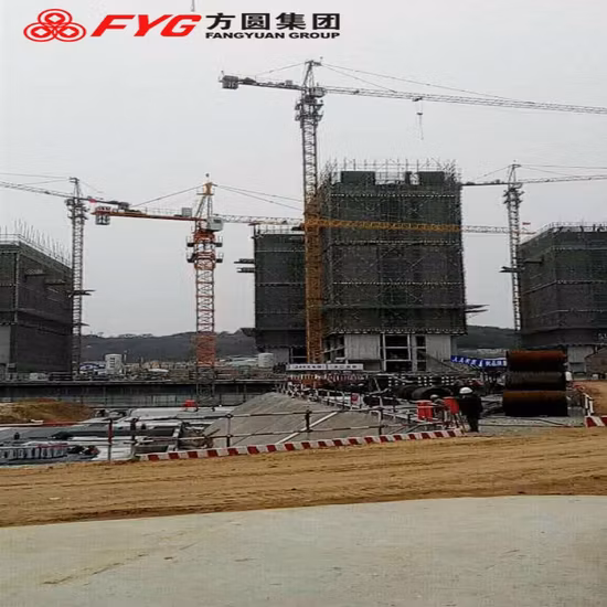 Max 6t Tower Crane with a 55m Working Radius and 140m Lifting Height