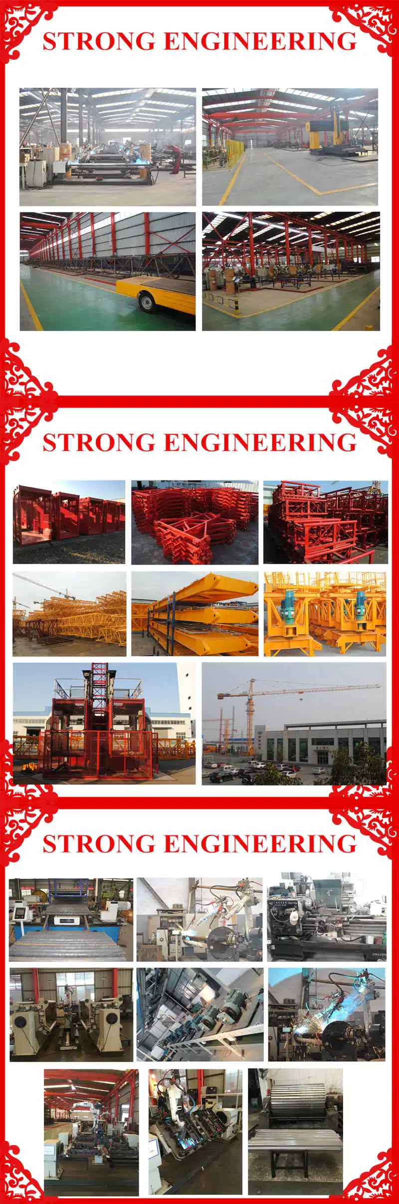 All Kinds of Standard Section Mast for Tower Crane