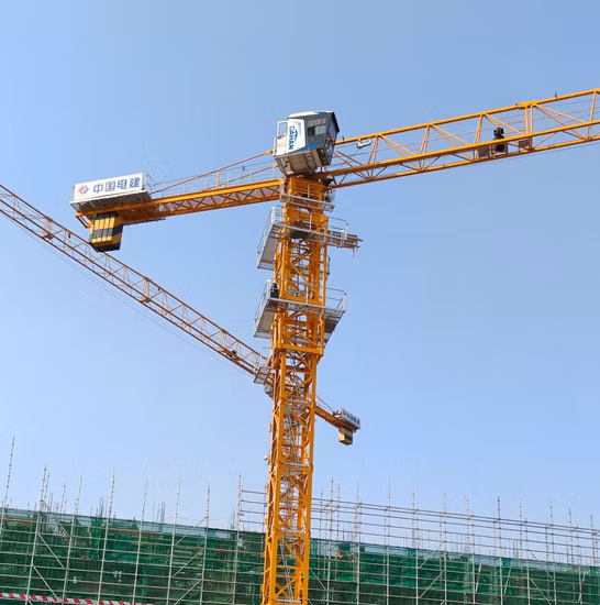 Dahan Tower Crane 150-200m 8t Flat Top Tower Crane Hot Selling Global Crane Manufacturer Tower Crane