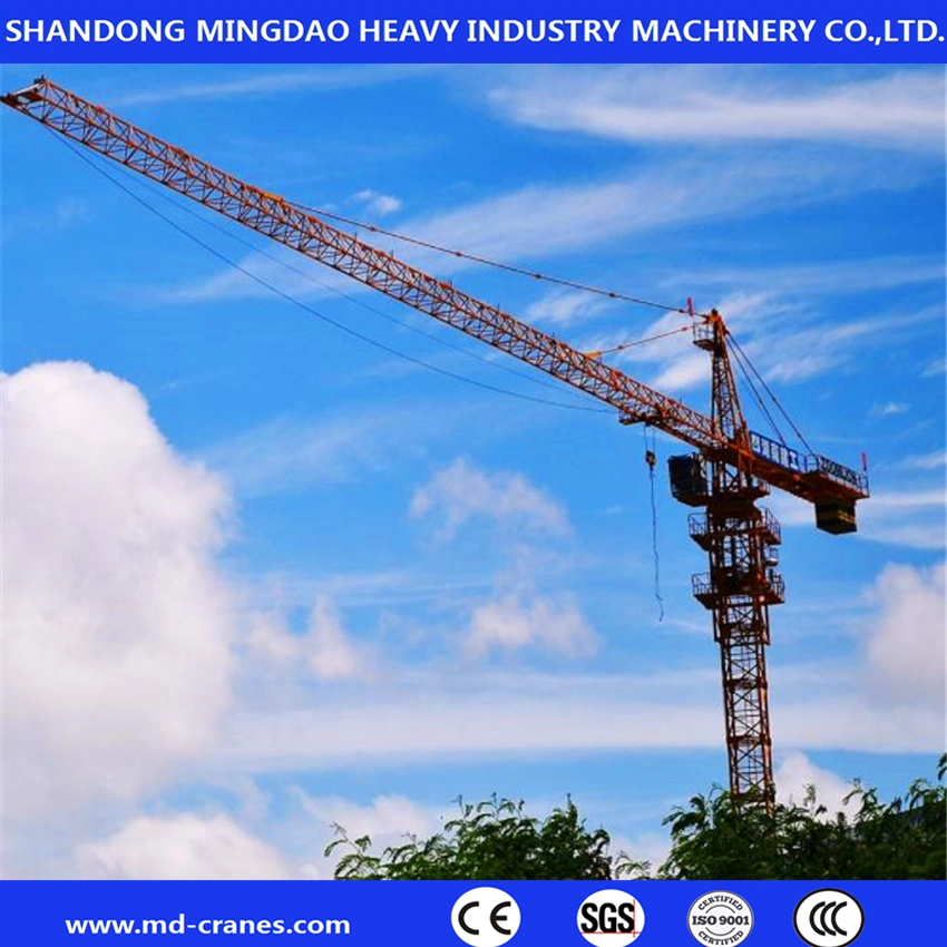 Construction Luffing Jib Top Slewing Cranes Topkit Tower Crane