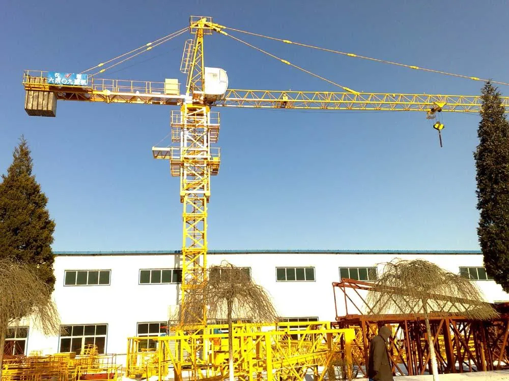 China Zoomlion Tc7013-10 10 Ton New Tower Crane for High Aerial Working