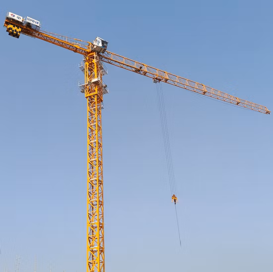 Dahan Tower Crane 150-200m 8t Flat Top Tower Crane Hot Selling Global Crane Manufacturer Tower Crane