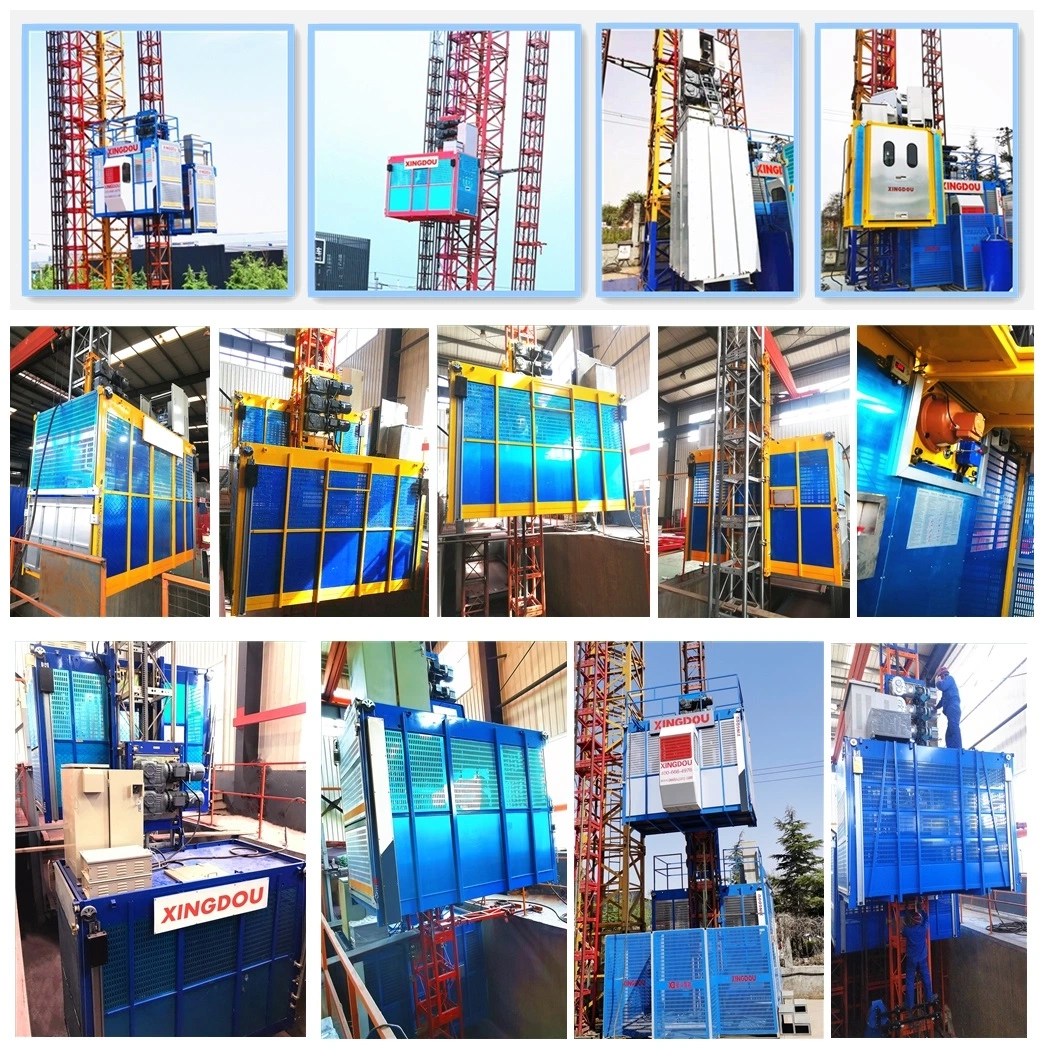 Different Parts for Rack Pinion Elevator Construction Lift Passenger Hoist Spare Part in Large Stock