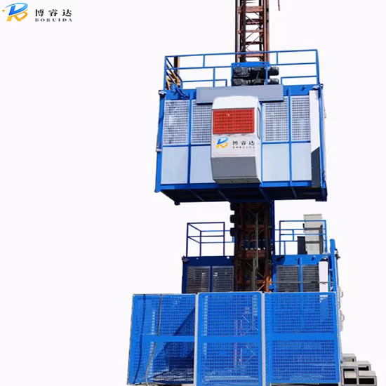 Ce Approved Anka Sc200/200 Construction Hoist / Building Hoist