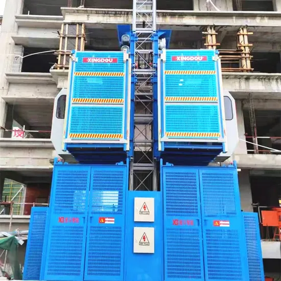 Sc200/200 2 Ton Building Construction Hoist with 2000kg Capacity