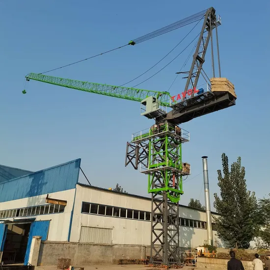 D125 5020 Construction Luffing Jib Tower Crane From Tavol Brand